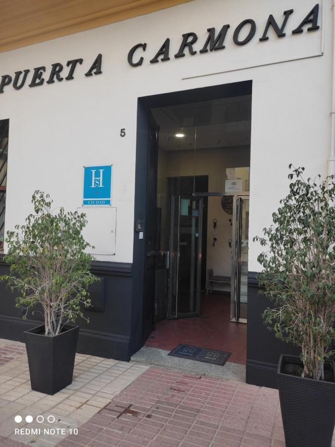 Hostal Puerta Carmona Sevilla Exterior foto